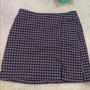 Urban outfitters Notched Pelmet Mini Skirt